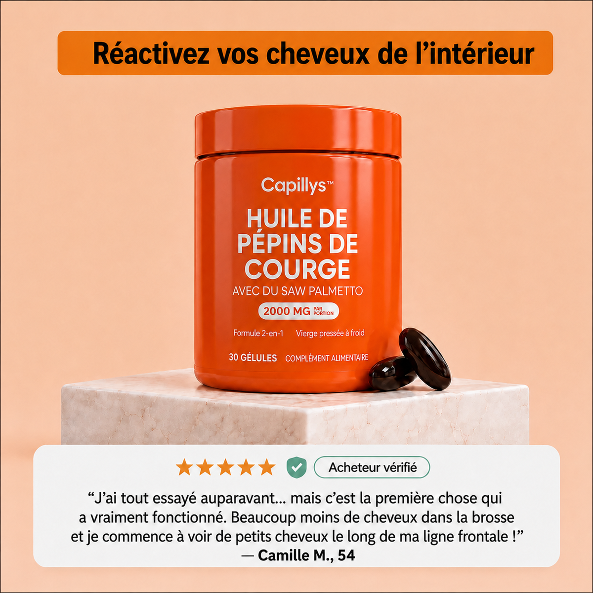 Capillys™ — image principale en français