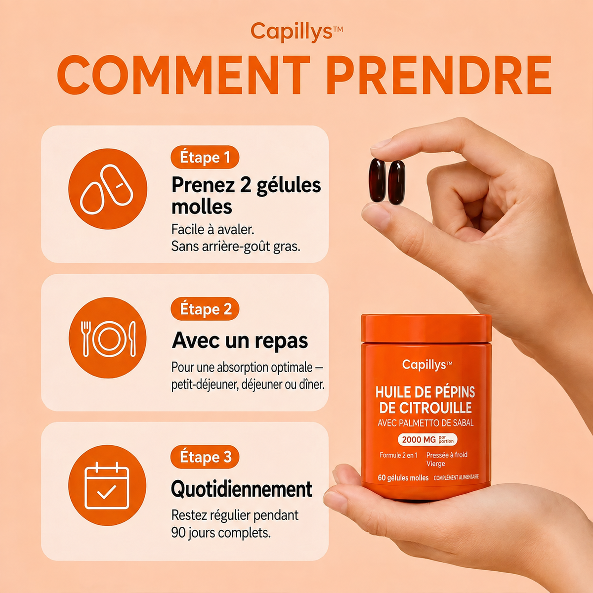 Capillys™ — conseils d’utilisation en français